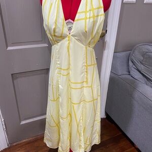 Banana Republic Light Yellow Dress